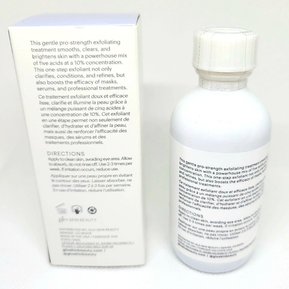 Glo Skin Beauty Beta-Clarity Pro 5 Liquid Exfoliant - White and Gray - Picture 2 of 3